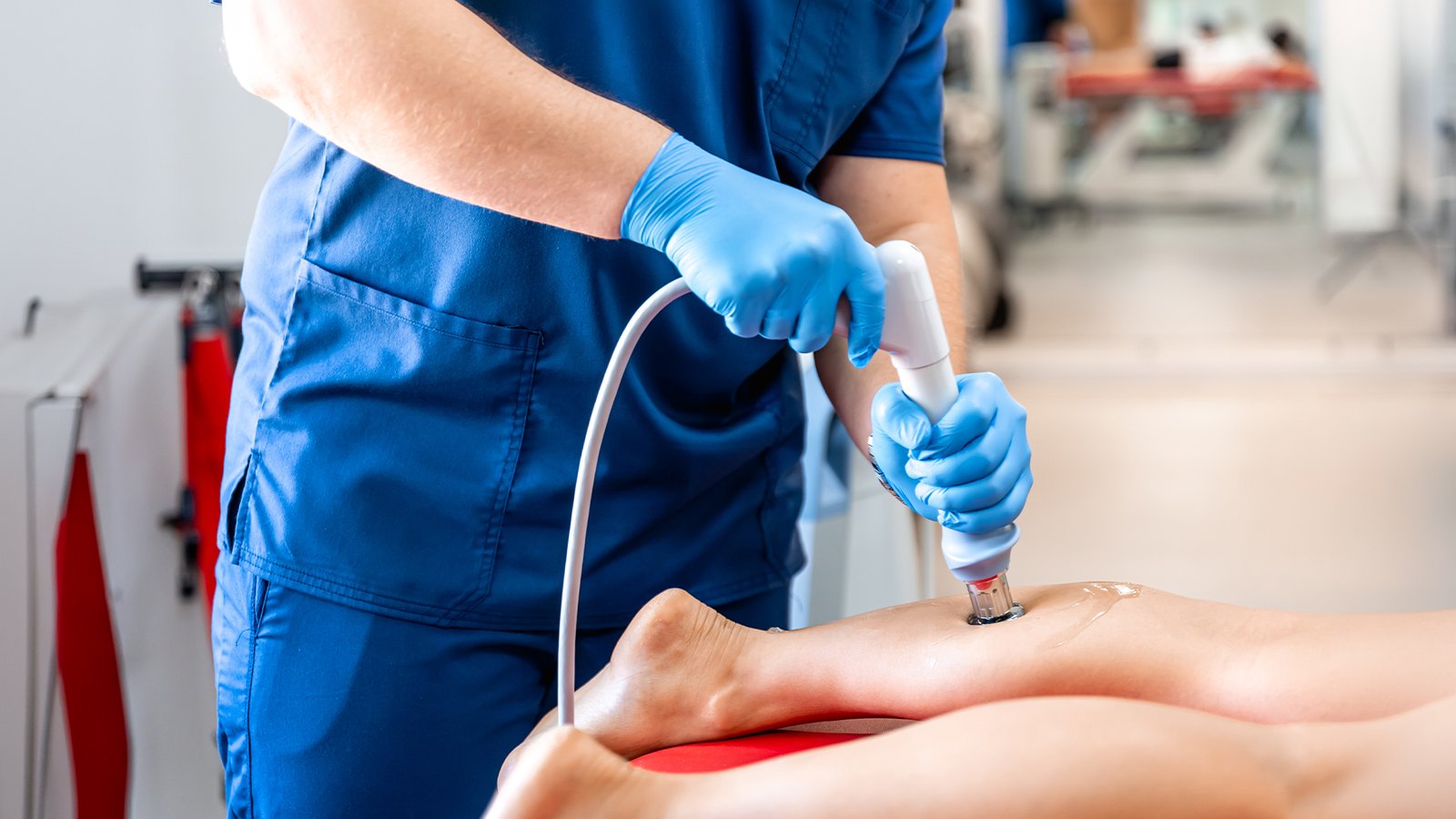 Therapeutic Ultrasound session at Saburi