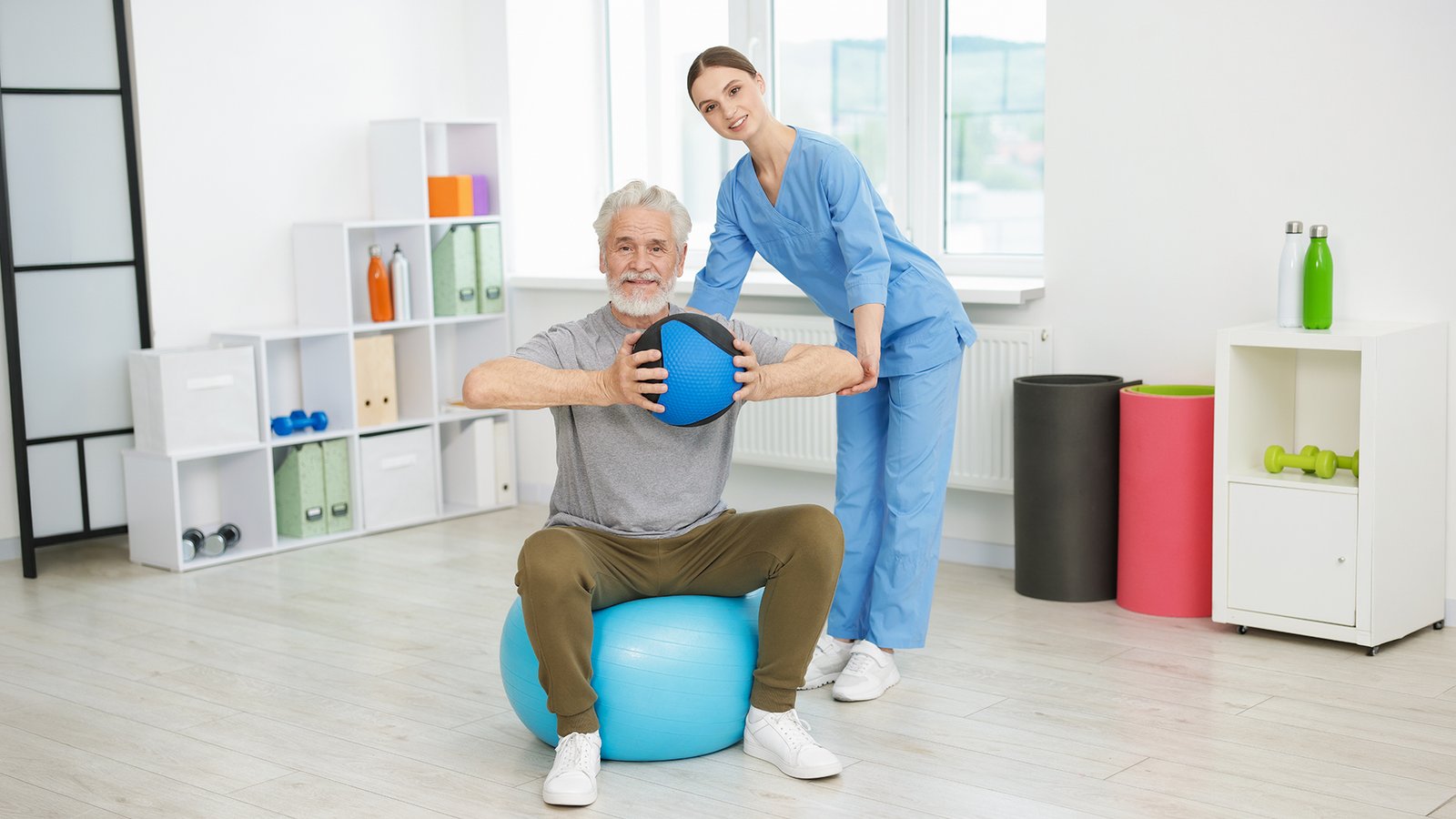 Fall Prevention & Balance Training session at Saburi